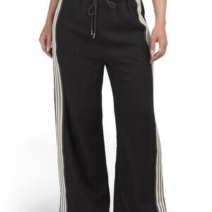 Wide Leg Track Pants large